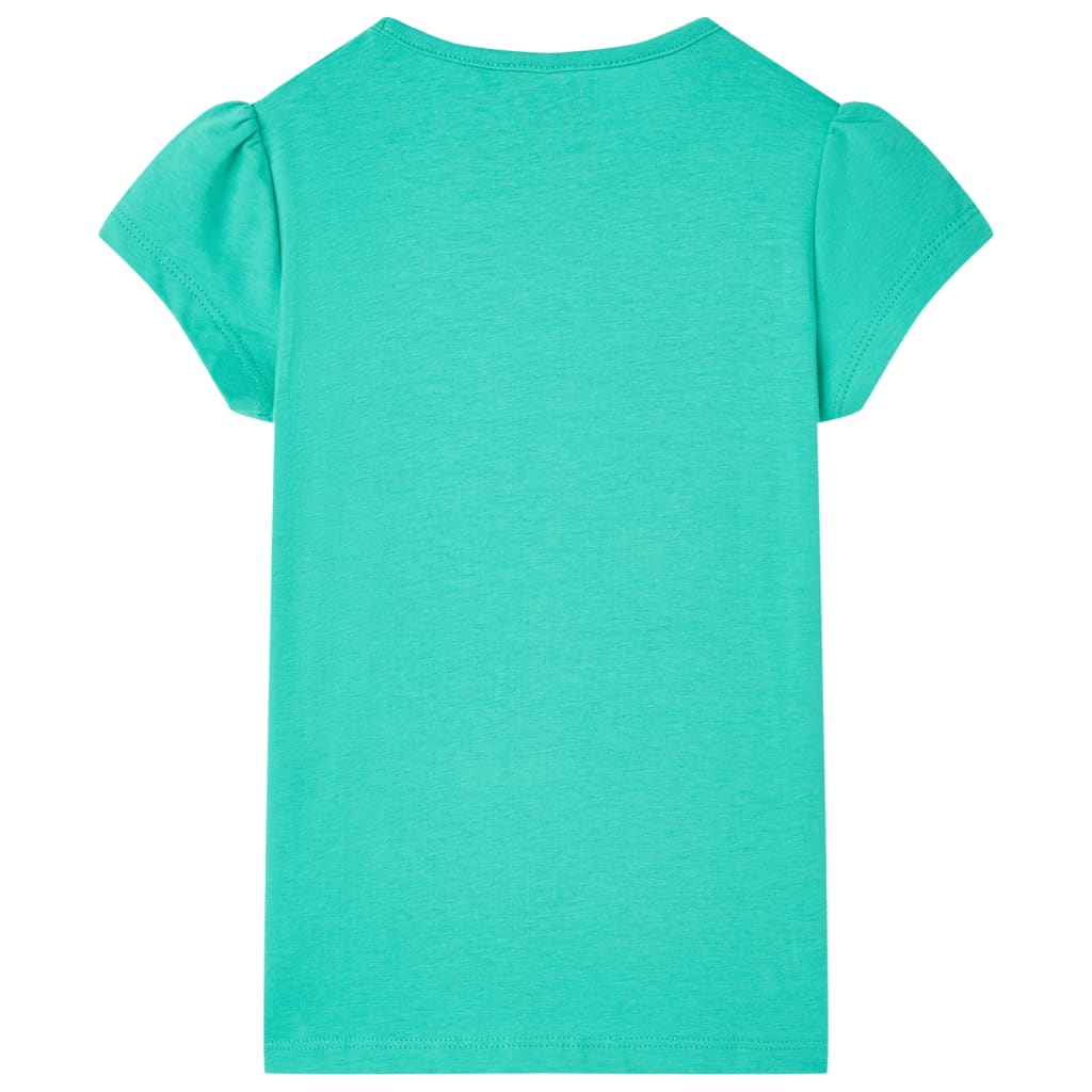 vidaXL Kindershirt 104 mintkleurig afbeelding