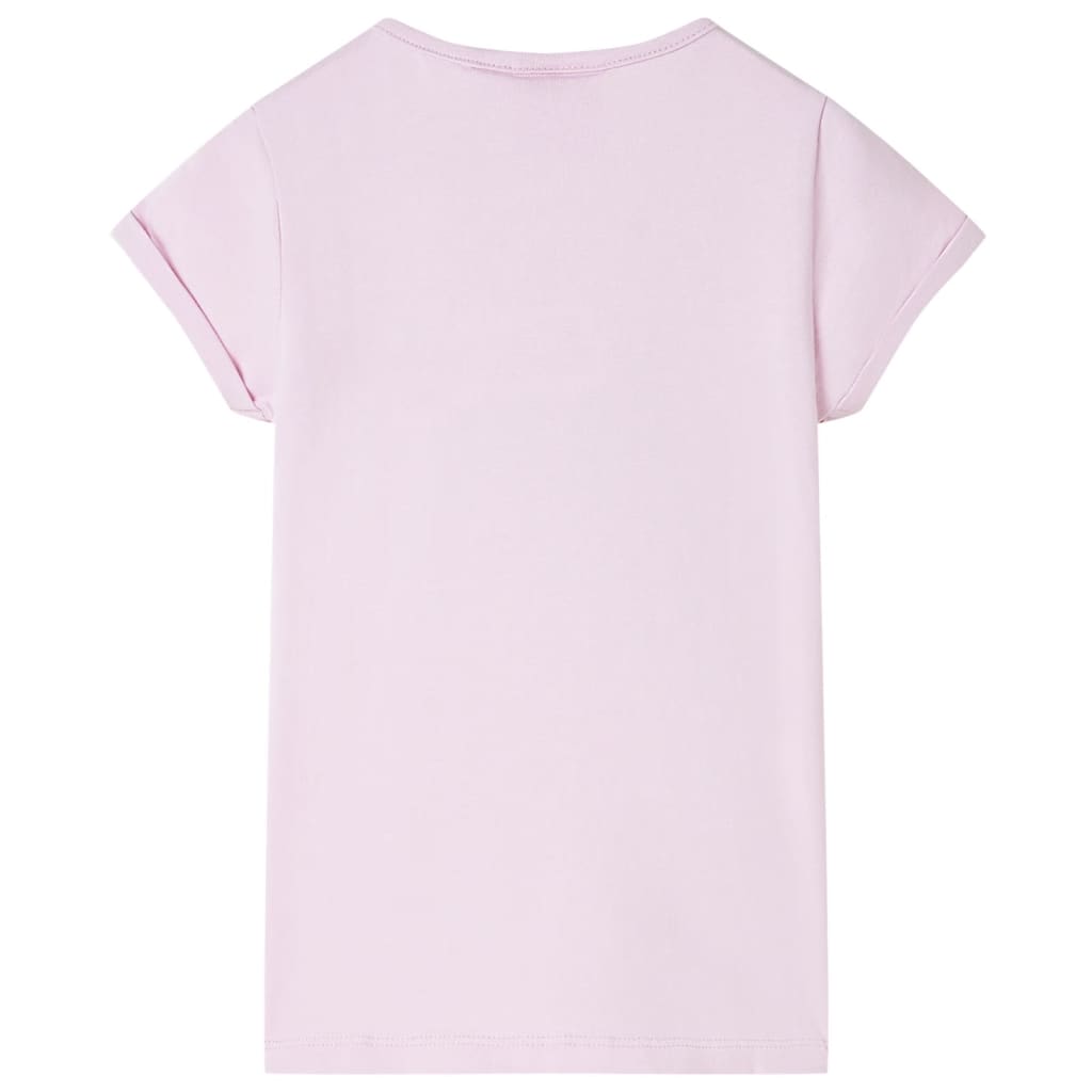 vidaXL Kindershirt 92 lila afbeelding