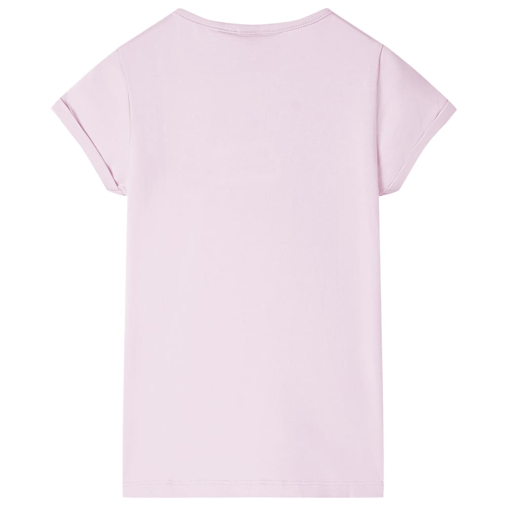 vidaXL Kindershirt 140 lila afbeelding