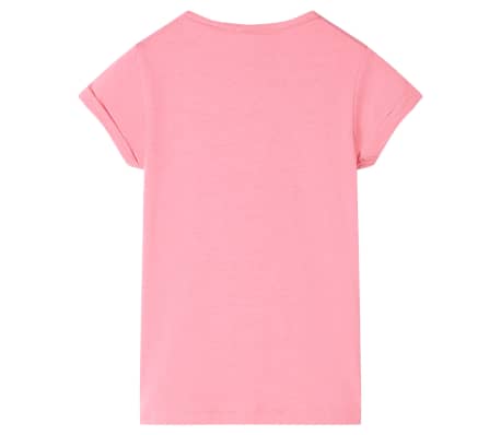 T-shirt pour enfants rose vif 104