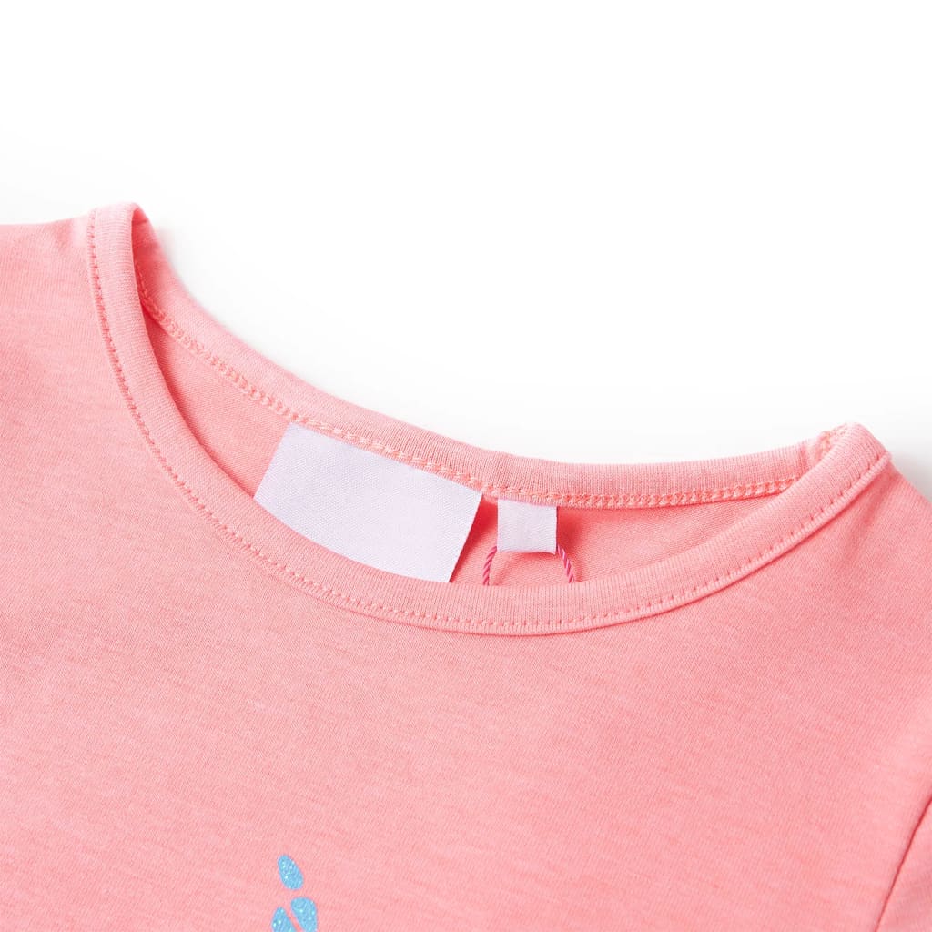 Thumbnail - vidaXL Kinder-T-Shirt Hellrosa 128