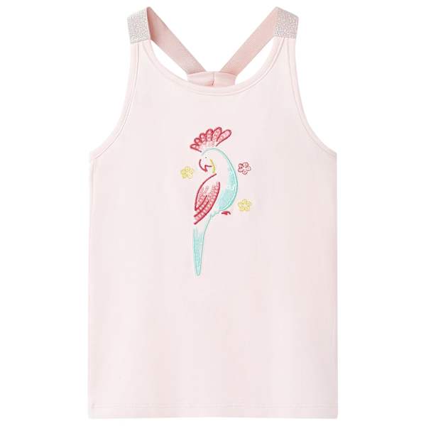 Laste top, pehme roosa, 92
