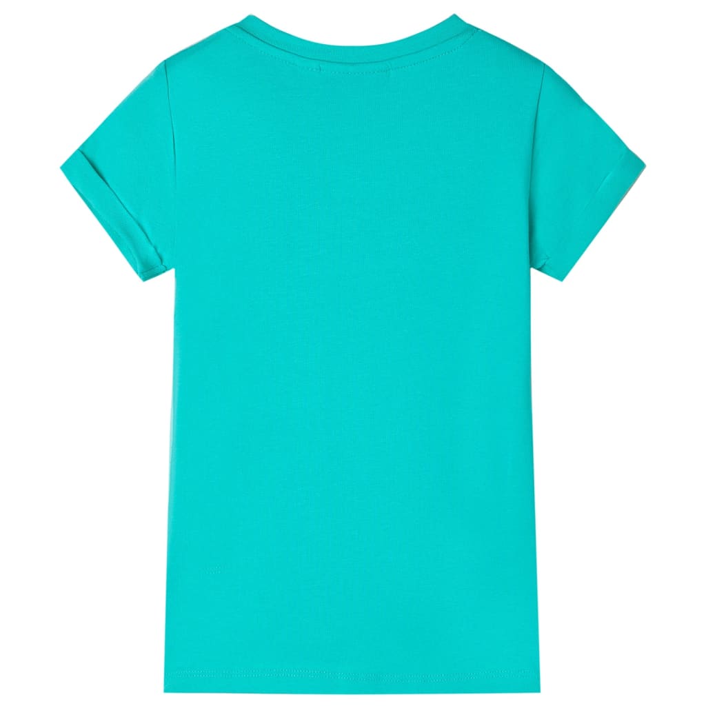vidaXL Kindershirt 92 mintkleurig afbeelding