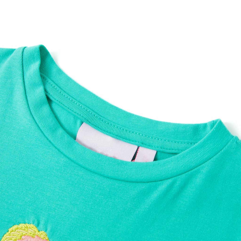 Thumbnail - vidaXL Kinder-T-Shirt Minzgrün 128