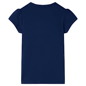 Kindershirt 92 marineblauw