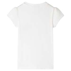 Kinder-T-Shirt Ecru 92