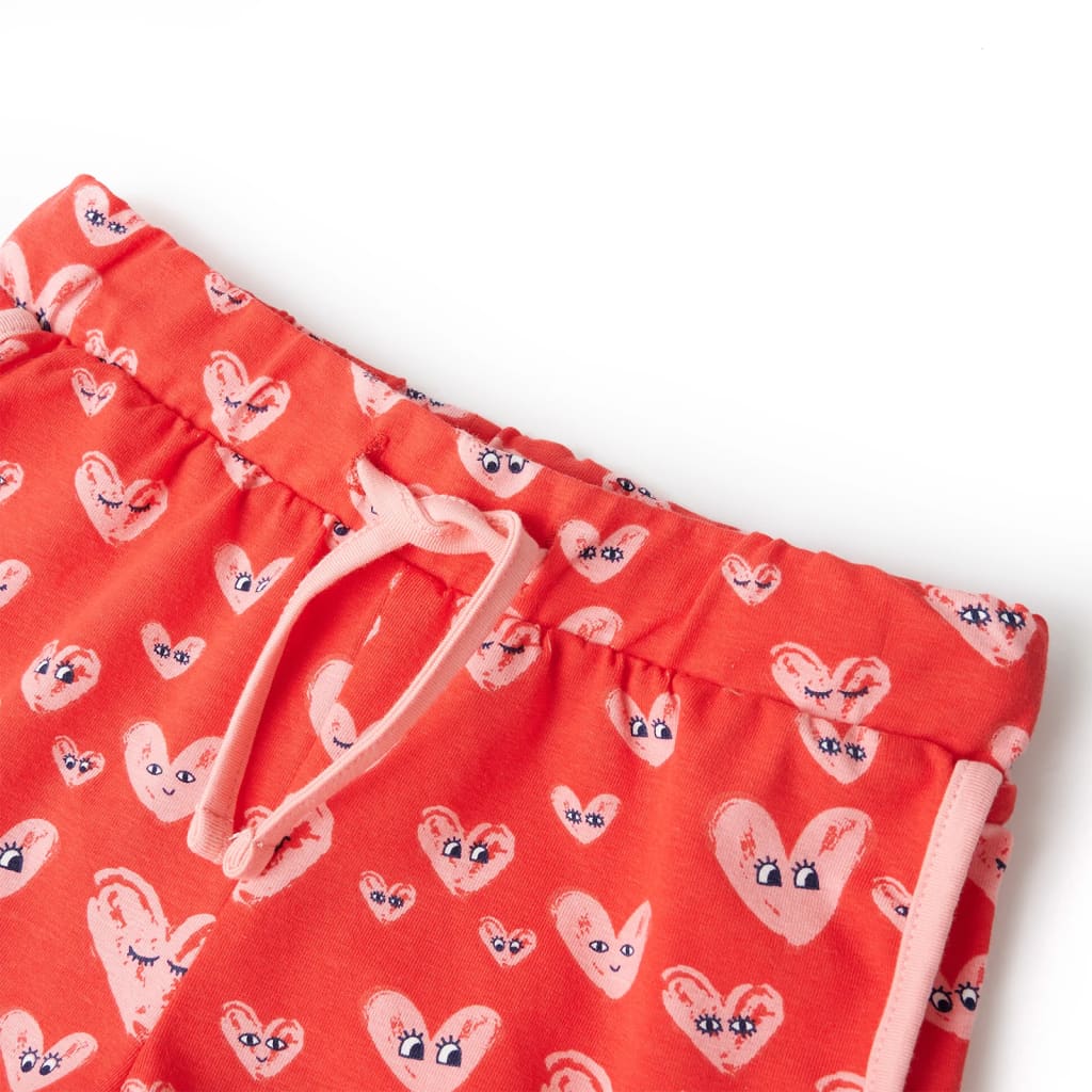 Thumbnail - vidaXL Kindershorts mit Kordelzug Rot 116