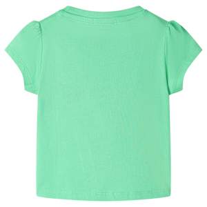 T-shirt pour enfants vert clair 140