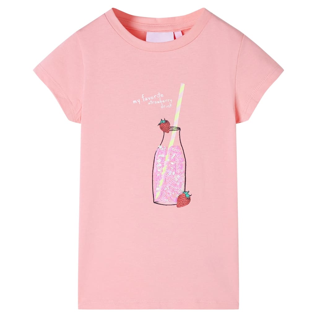 vidaXL Kinder-T-Shirt Rosa 92