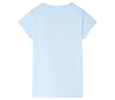 Kinder-T-Shirt Hellblau 104