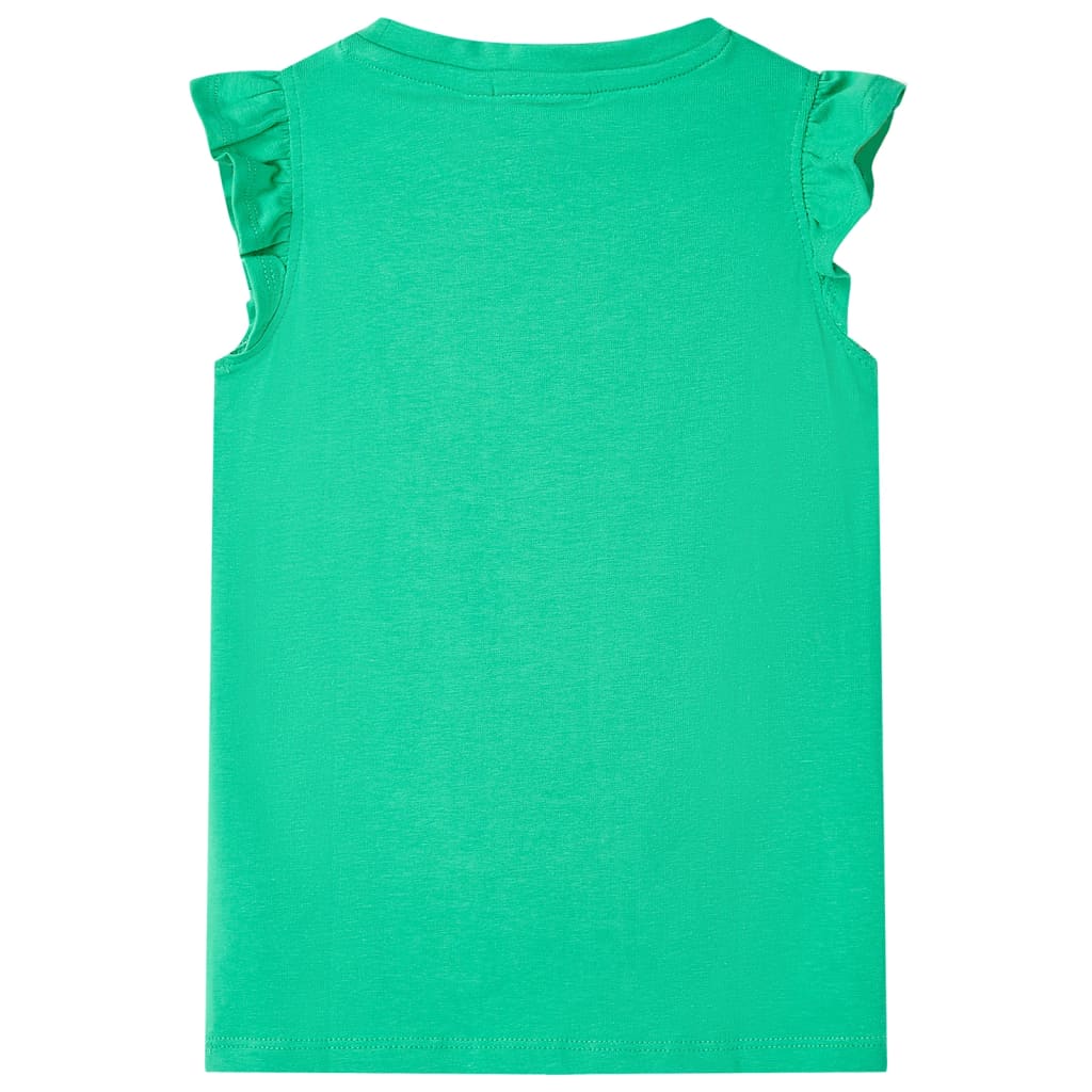 vidaXL Kindershirt 92 groen afbeelding