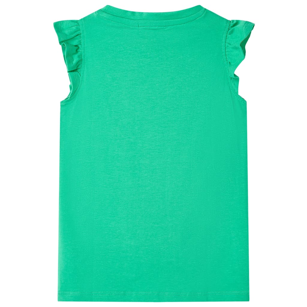 vidaXL Kindershirt 140 groen afbeelding