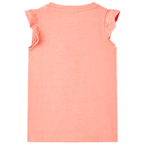 Tricou pentru copii, corai neon, 128