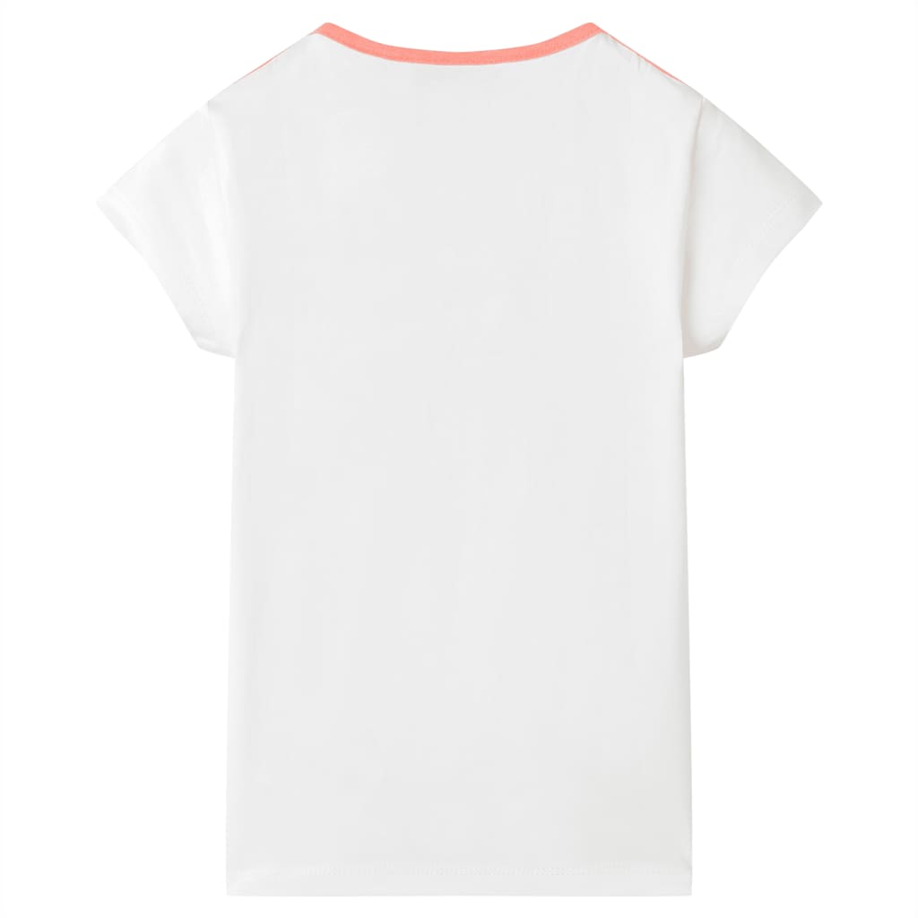 vidaXL Kindershirt 92 ecru afbeelding