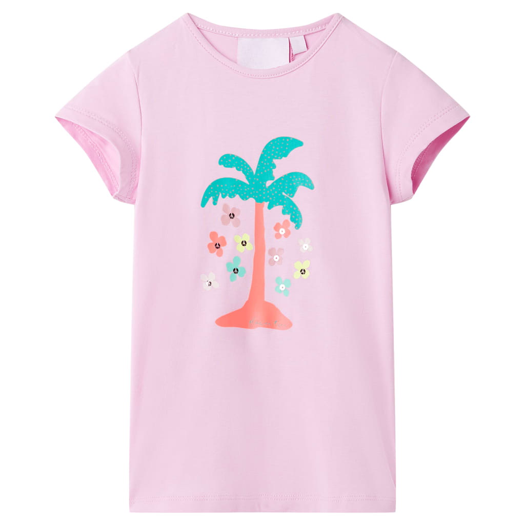 vidaXL Kinder-T-Shirt Lila 116