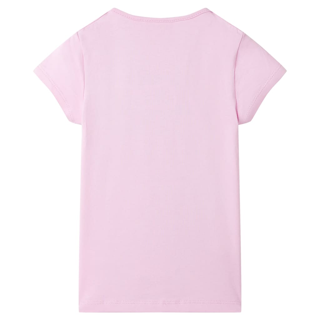 vidaXL Kindershirt 128 lila afbeelding