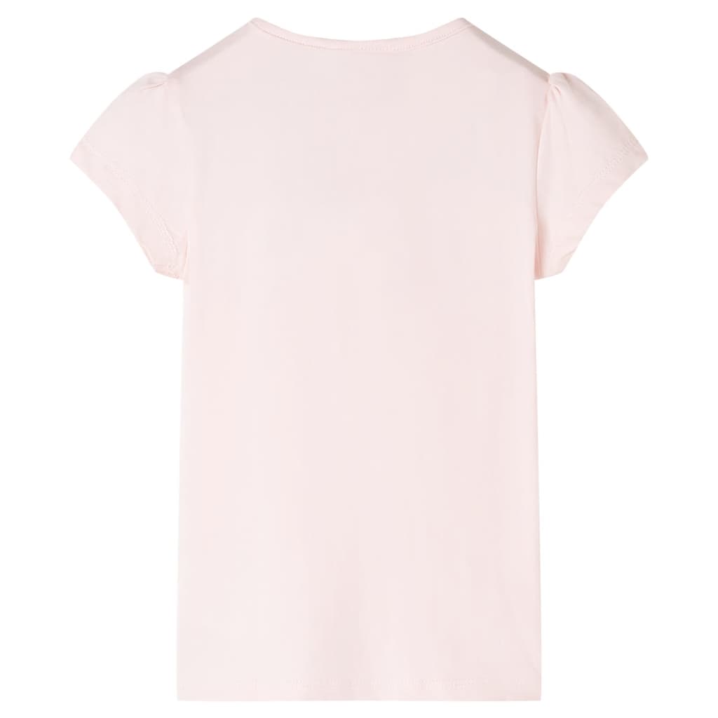 vidaXL Kindershirt 116 zachtroze afbeelding