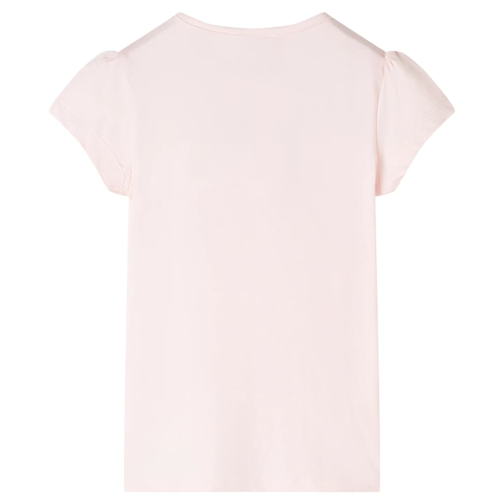 vidaXL Kindershirt 140 zachtroze afbeelding
