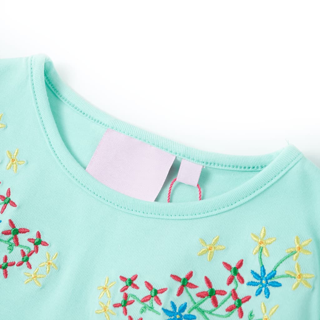 Thumbnail - vidaXL Kinder-T-Shirt Hellblau 104