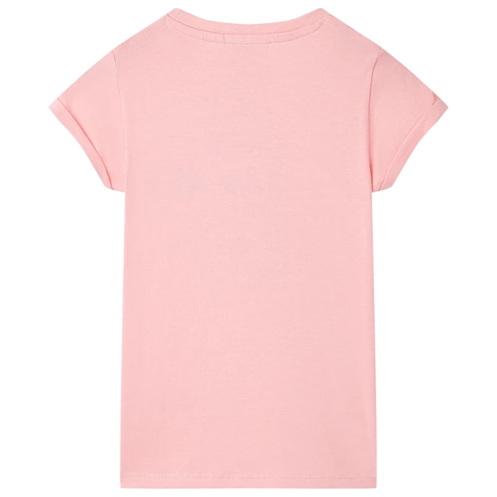 vidaXL Kindershirt 104 roze afbeelding