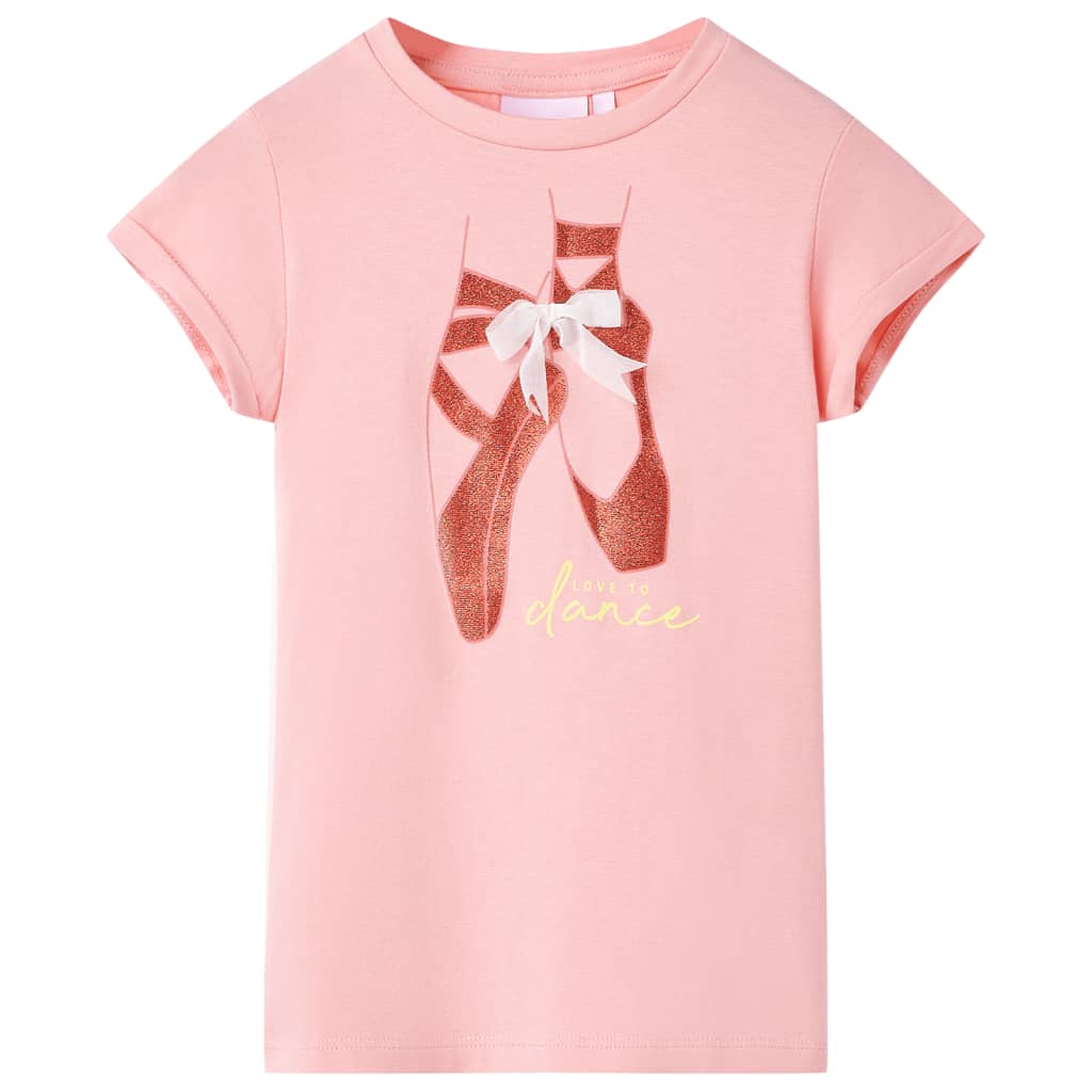 vidaXL Kinder-T-Shirt Rosa 116