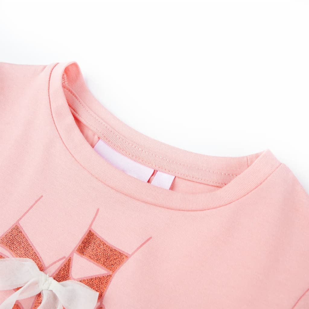 Thumbnail - vidaXL Kinder-T-Shirt Rosa 128