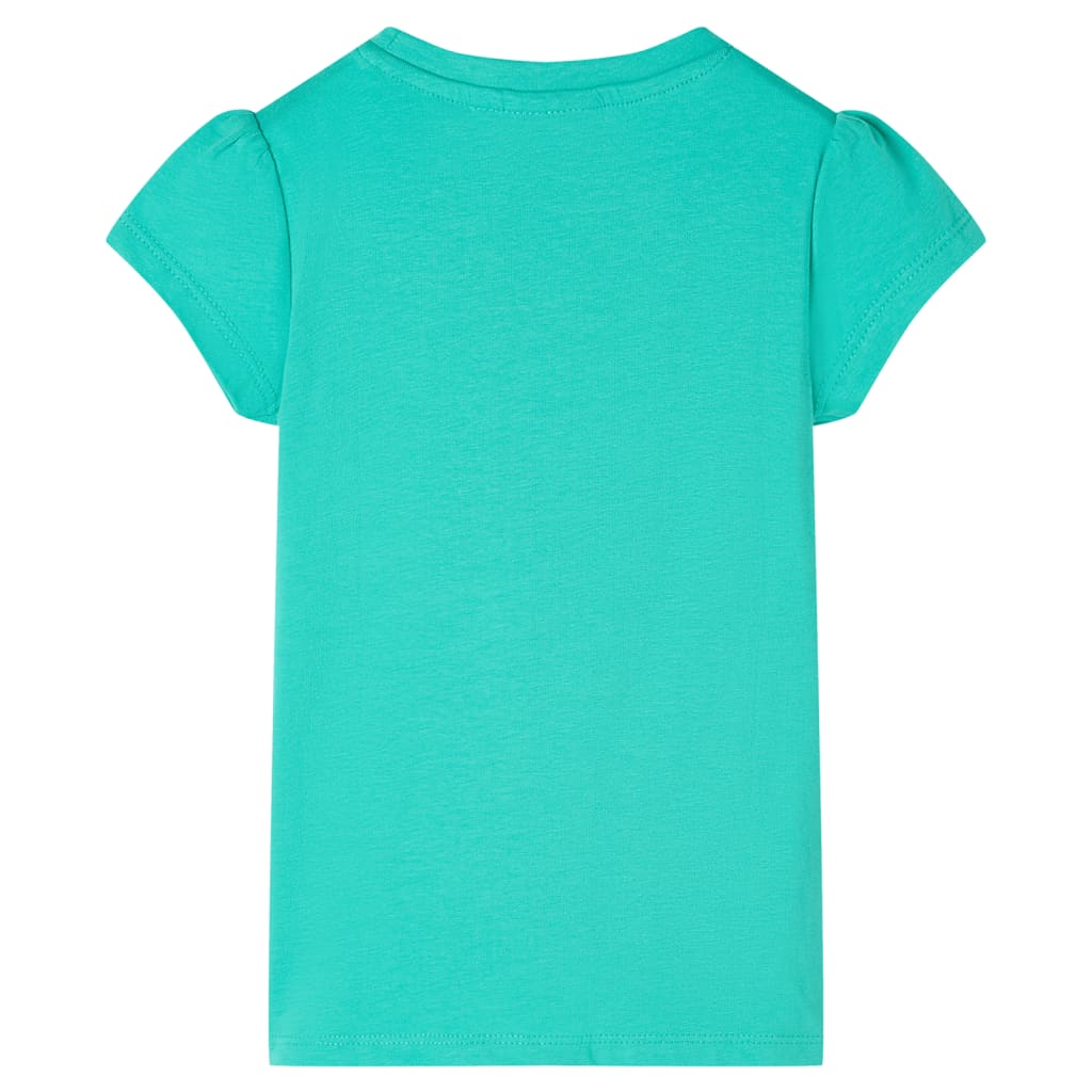 vidaXL Kindershirt 92 mintkleurig afbeelding