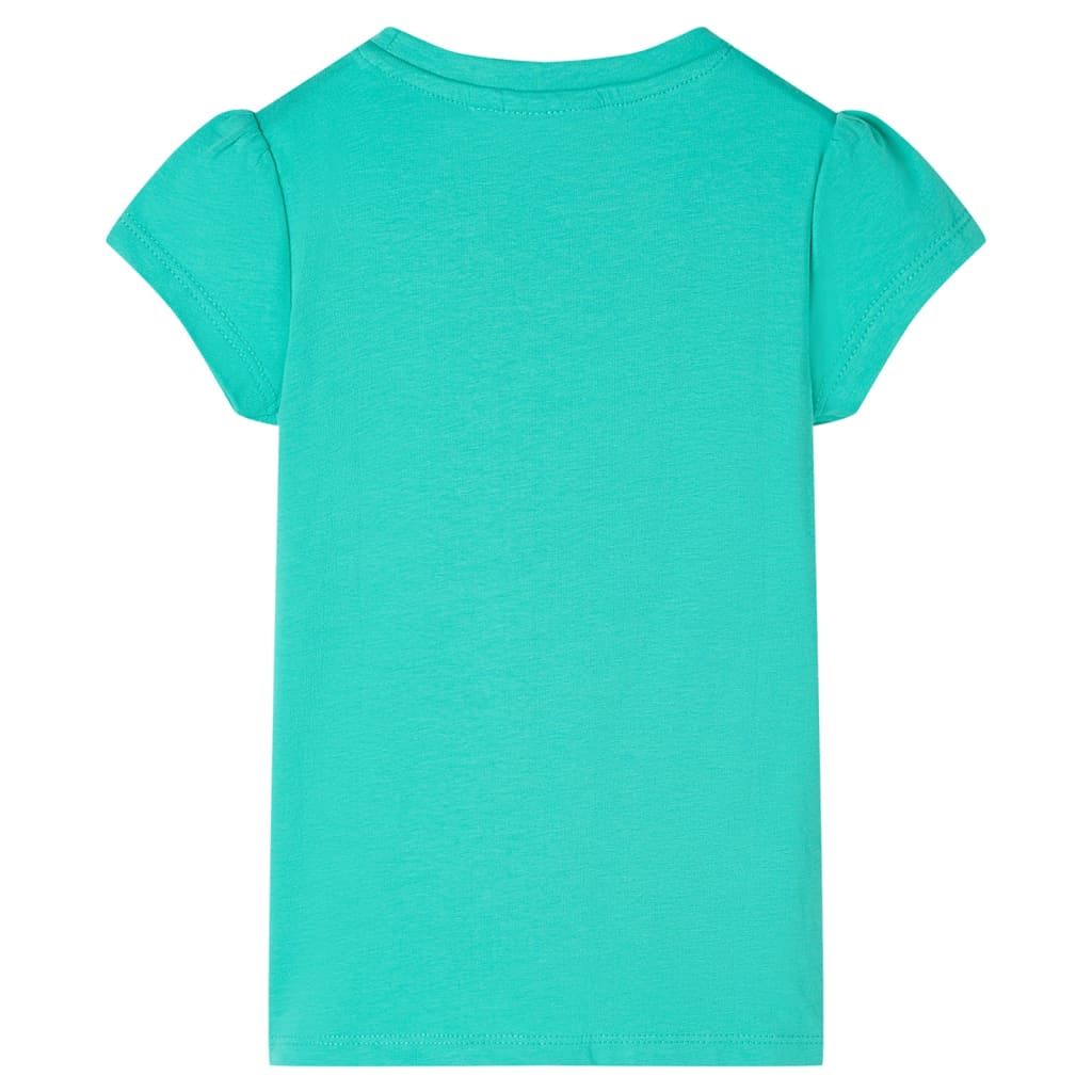 vidaXL Kindershirt 104 mintkleurig afbeelding