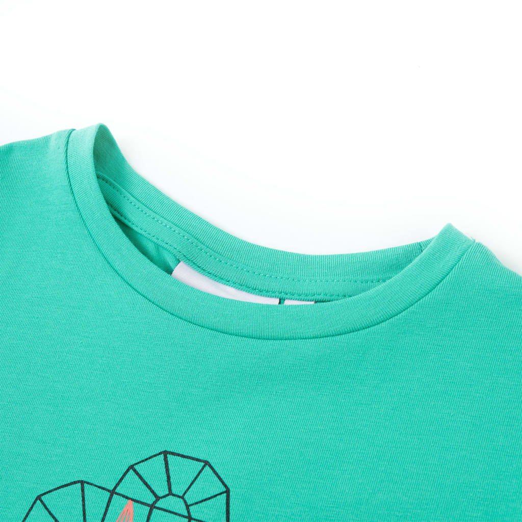 Thumbnail - vidaXL Kinder-T-Shirt Minzgrün 140