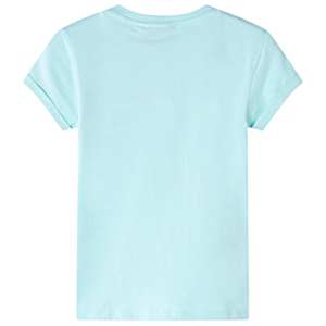 Kids'T-shirt Light Mint 140 Akvamarín 140 - obrázek 2