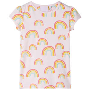 Kinderpyjama mit Kurzen &Auml;rmeln Zartrosa 104