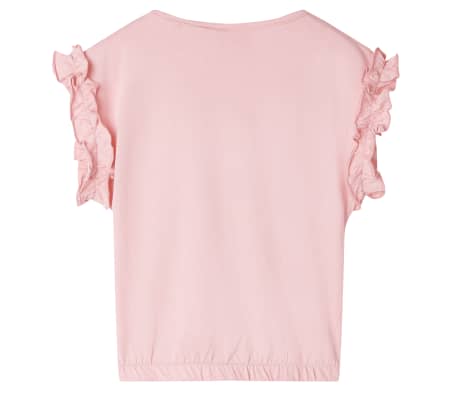 T-shirt pour enfants rose clair 128