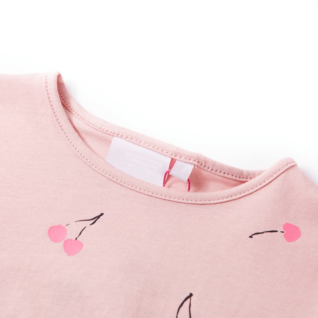 Thumbnail - vidaXL Kinder-T-Shirt Hellrosa 140