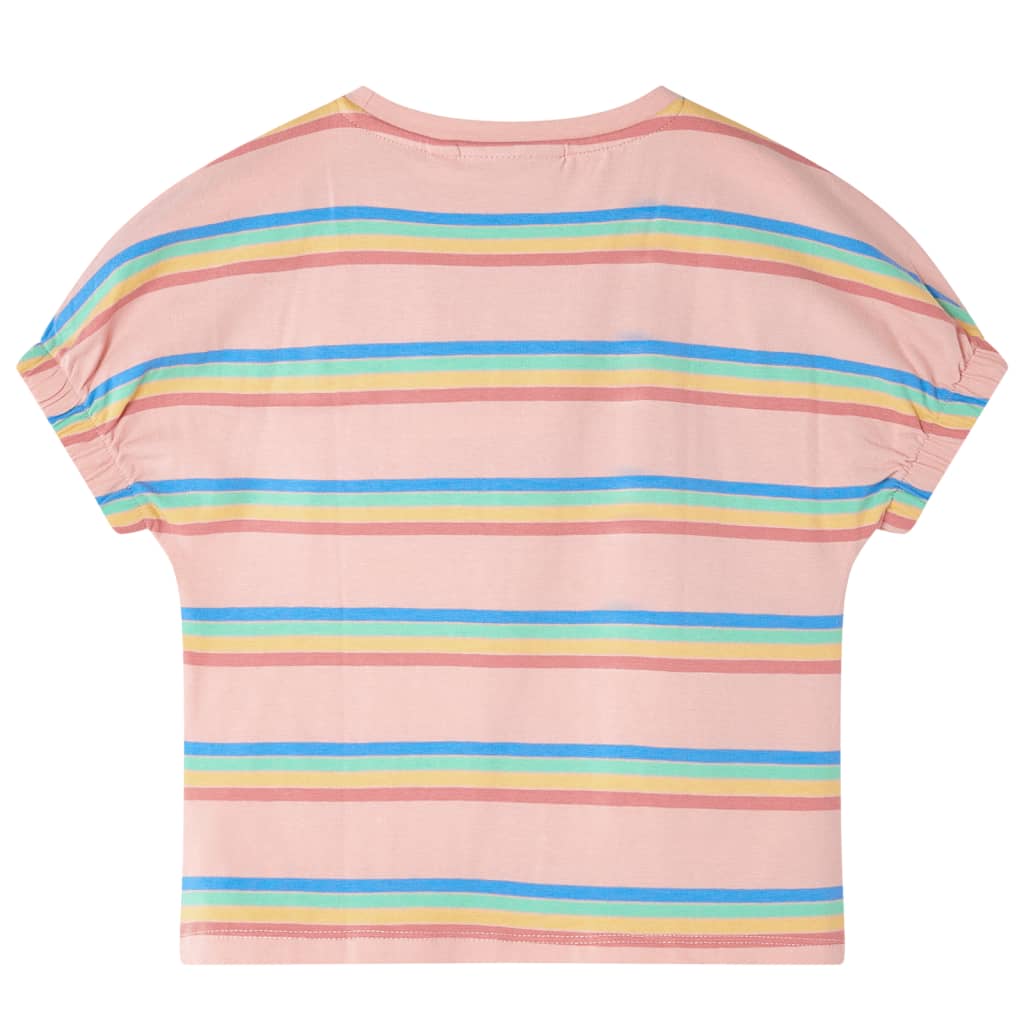 vidaXL Kindershirt 140 perzikkleurig afbeelding