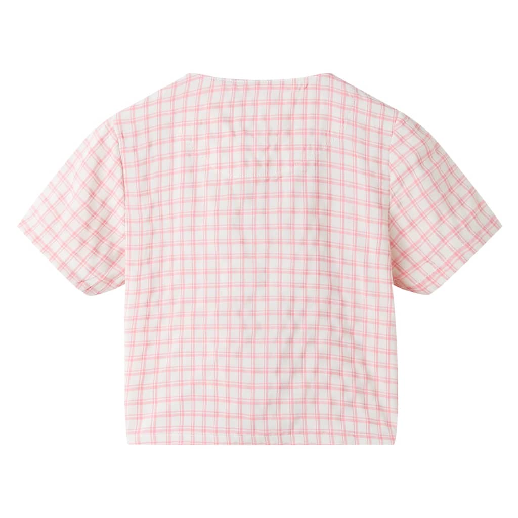 vidaXL Kindershirt 104 ecru afbeelding