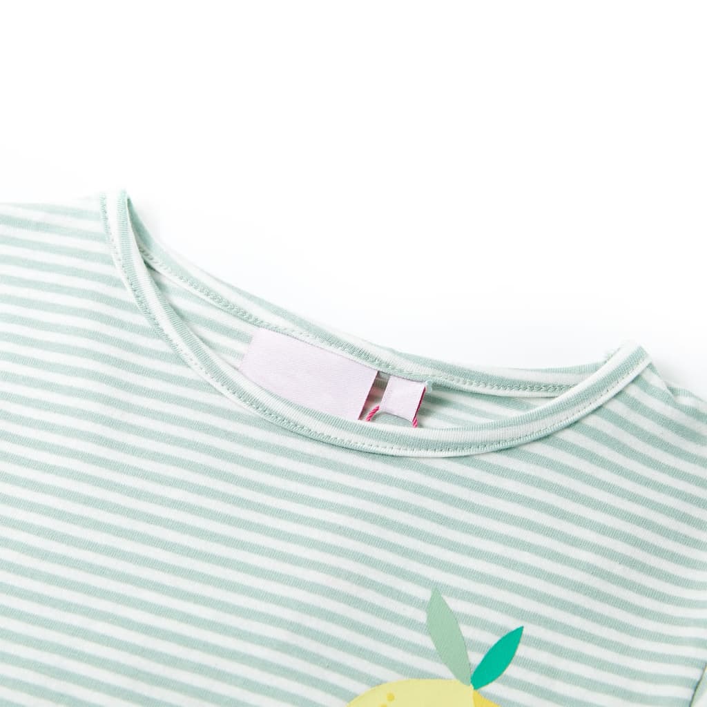 Thumbnail - vidaXL Kinder-T-Shirt Minzgrün 92