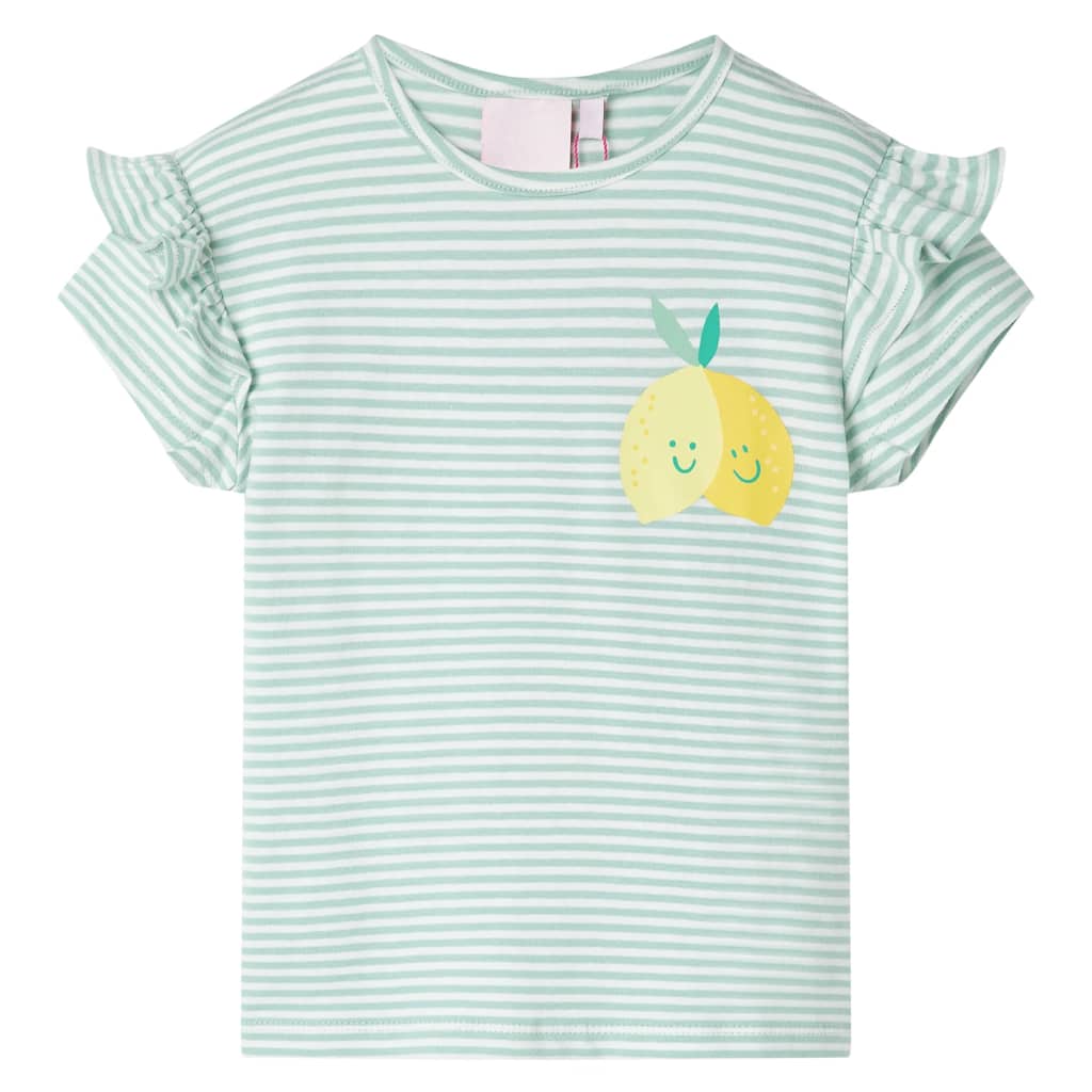 Tricou pentru copii, verde mentă, 104
