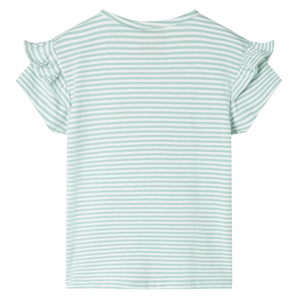 vidaXL Kindershirt 116 mintkleurig afbeelding