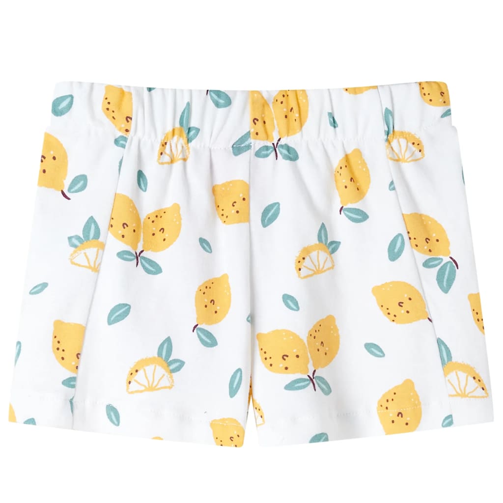 vidaXL Kindershorts 92 ecru afbeelding
