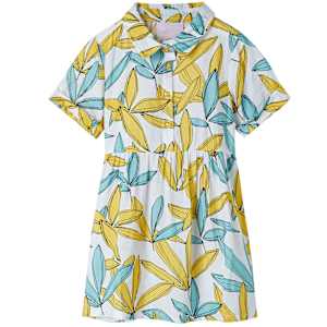 Otroška obleka bež 140