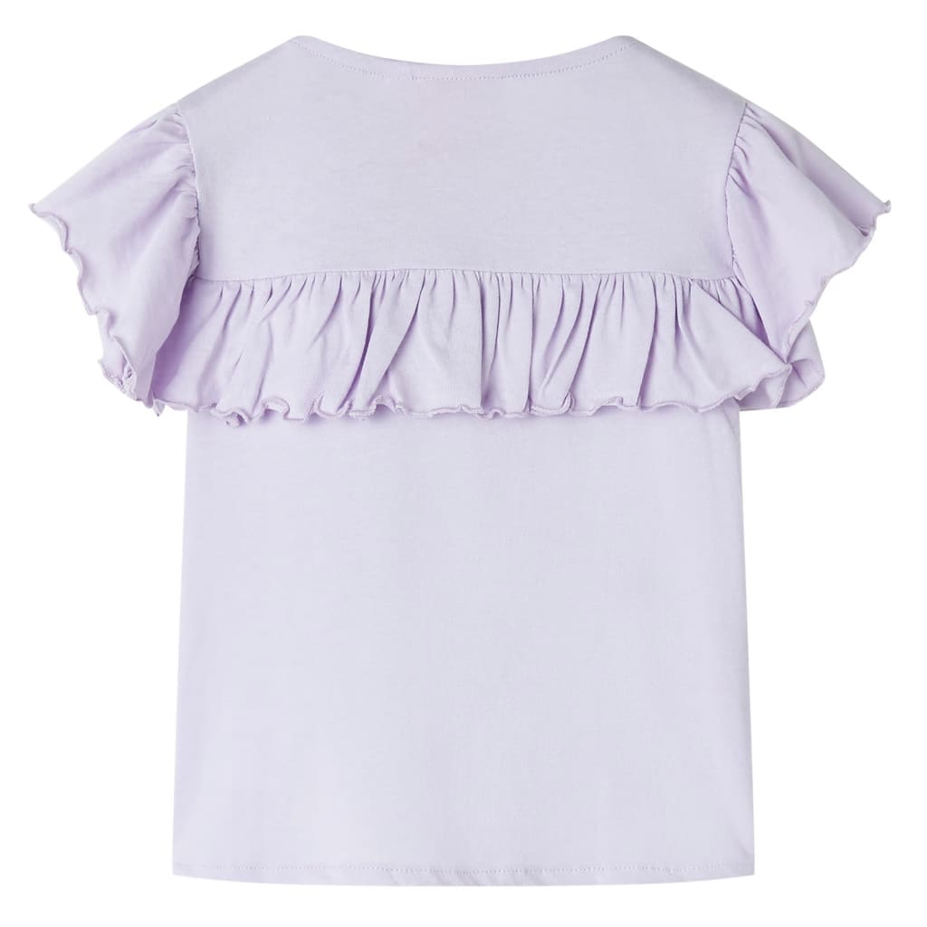vidaXL Kindershirt 104 lila afbeelding