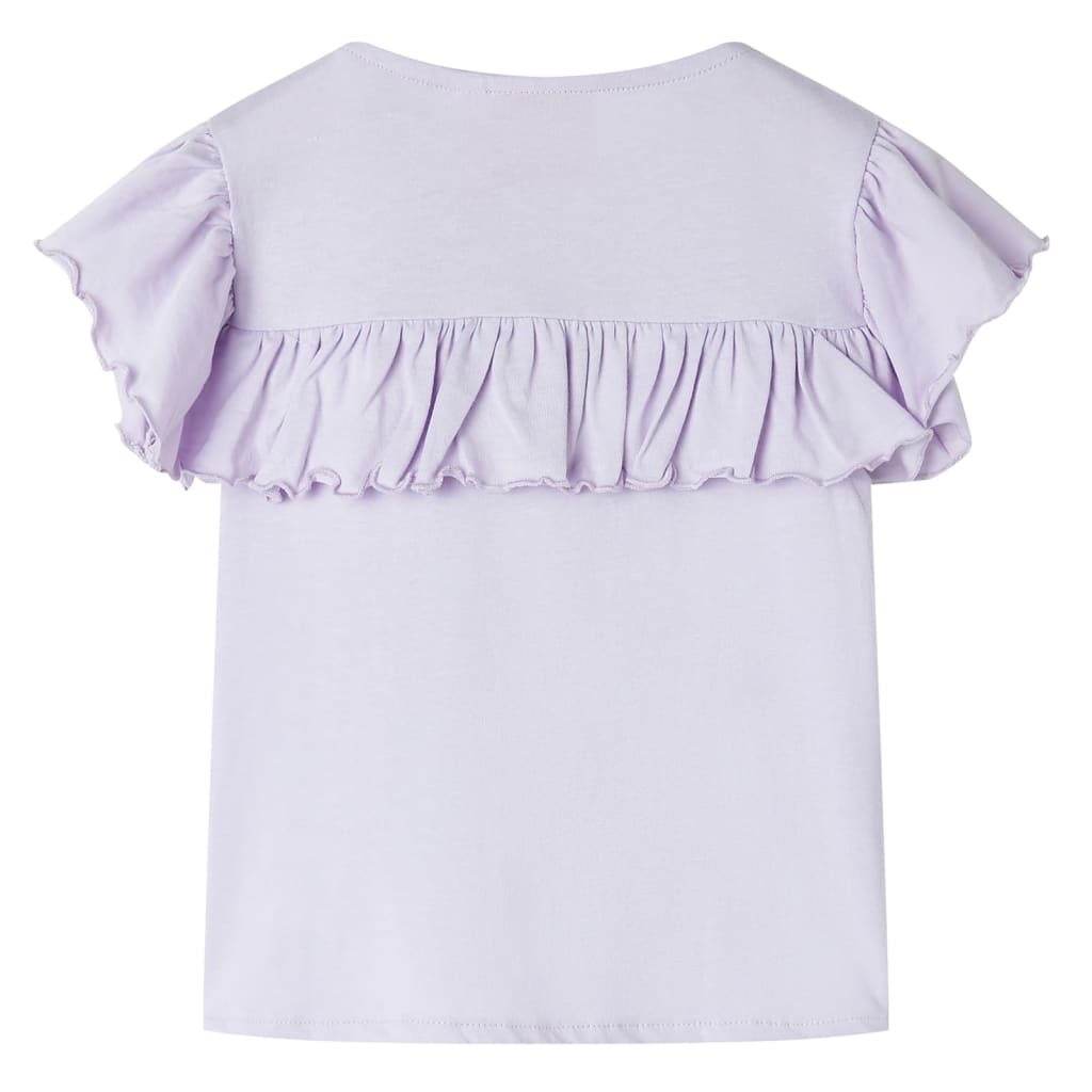 vidaXL Kindershirt 116 lila afbeelding