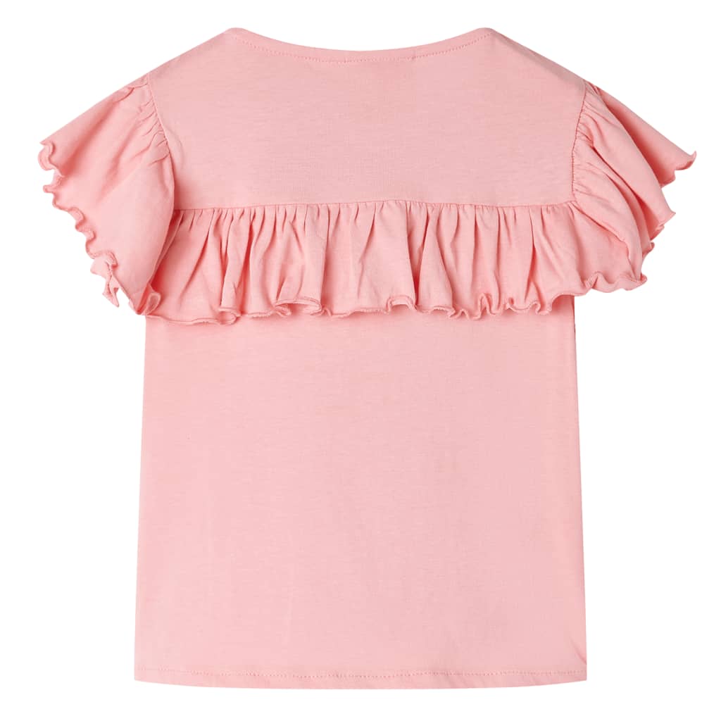 vidaXL Kindershirt 104 middelblauw afbeelding