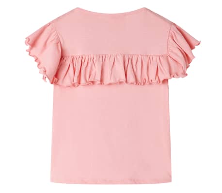 T-shirt pour enfants rose moyen 116