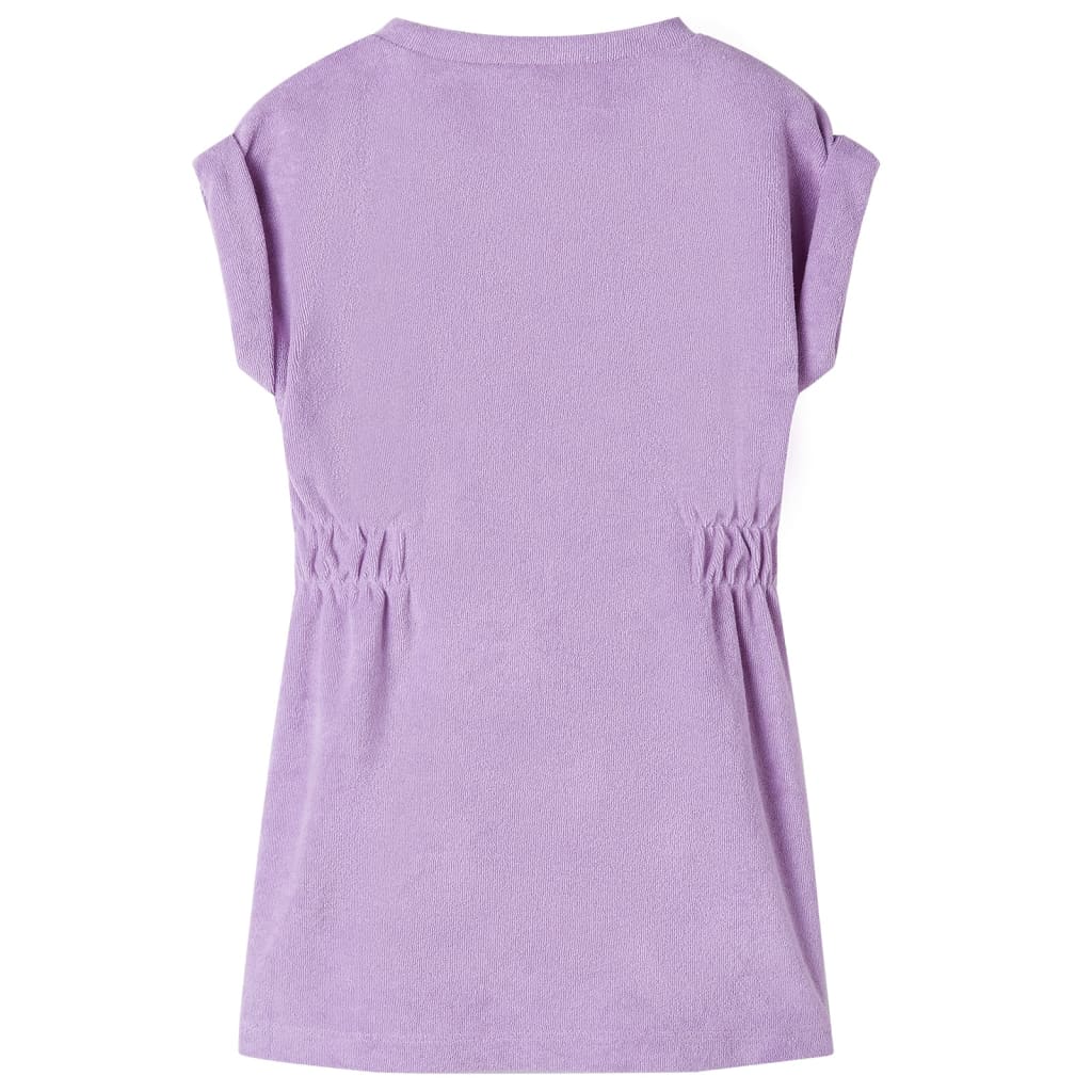 vidaXL Kinderjurk 92 lila afbeelding