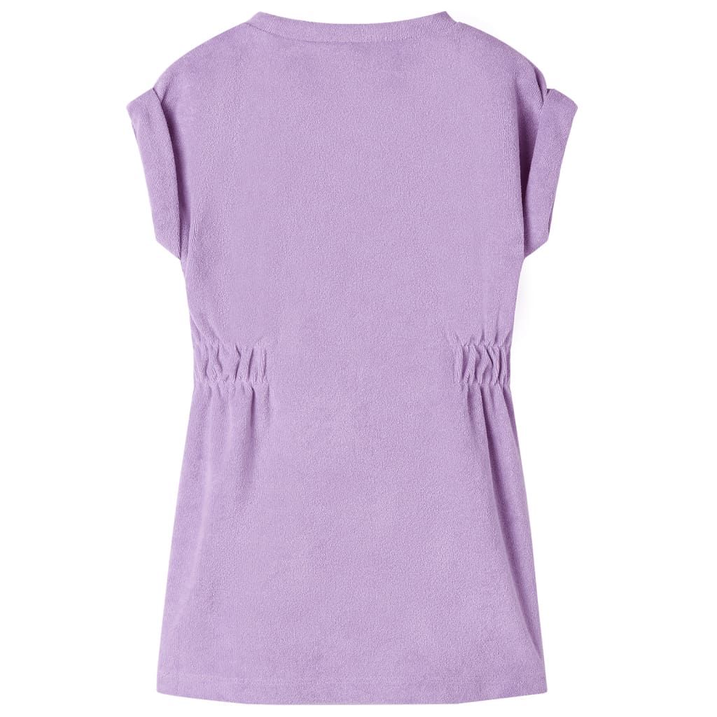 vidaXL Kinderjurk 116 lila afbeelding