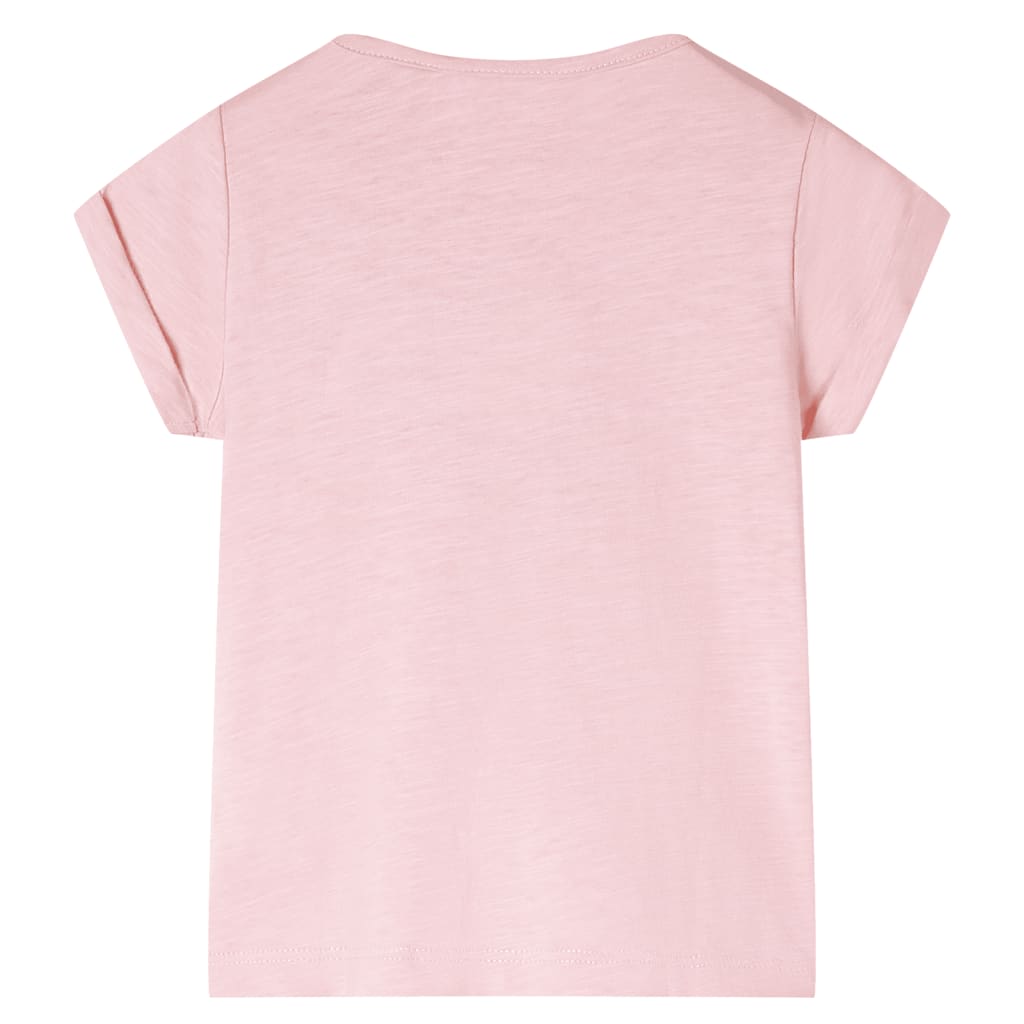 vidaXL Kindershirt 104 lichtroze afbeelding