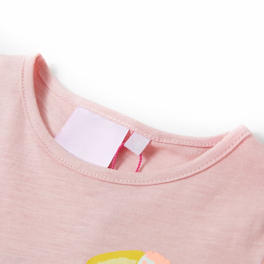 Thumbnail - vidaXL Kinder-T-Shirt Hellrosa 116