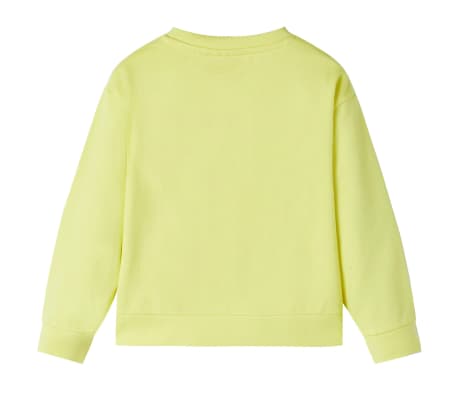 Sweatshirt pour enfants jaune 92
