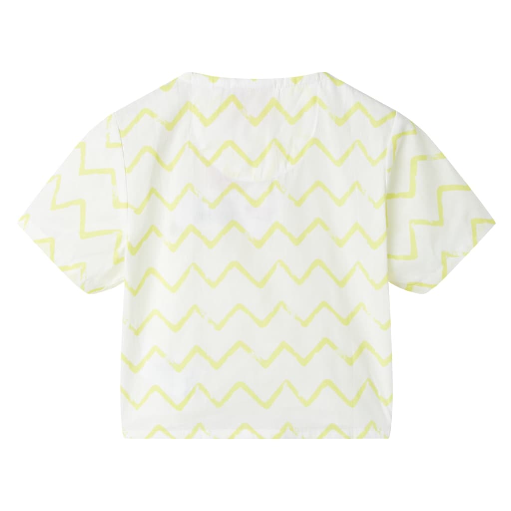 vidaXL Kindershirt 140 ecru afbeelding